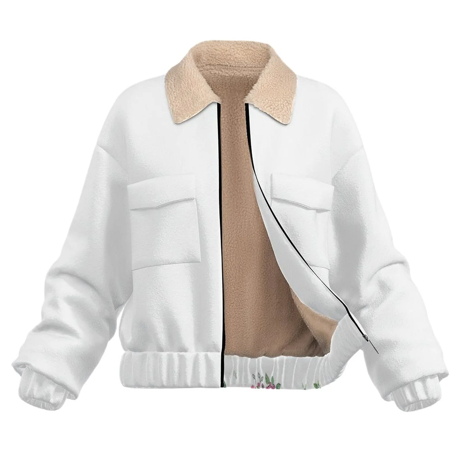 Polar Fleece Double-Zip Jacket — WST Line Women's | Facing West